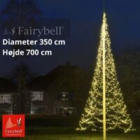 julelys til 7 meter flagstang